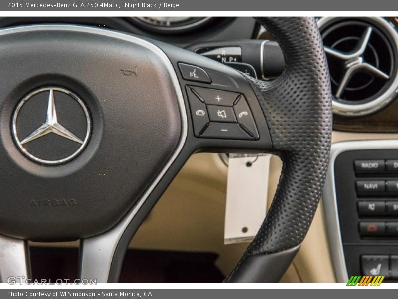 Night Black / Beige 2015 Mercedes-Benz GLA 250 4Matic