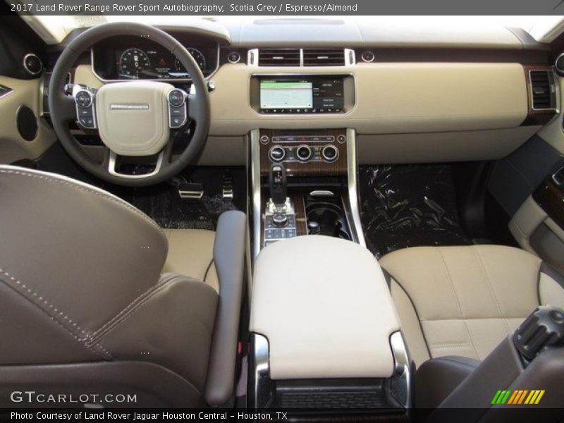 Dashboard of 2017 Range Rover Sport Autobiography