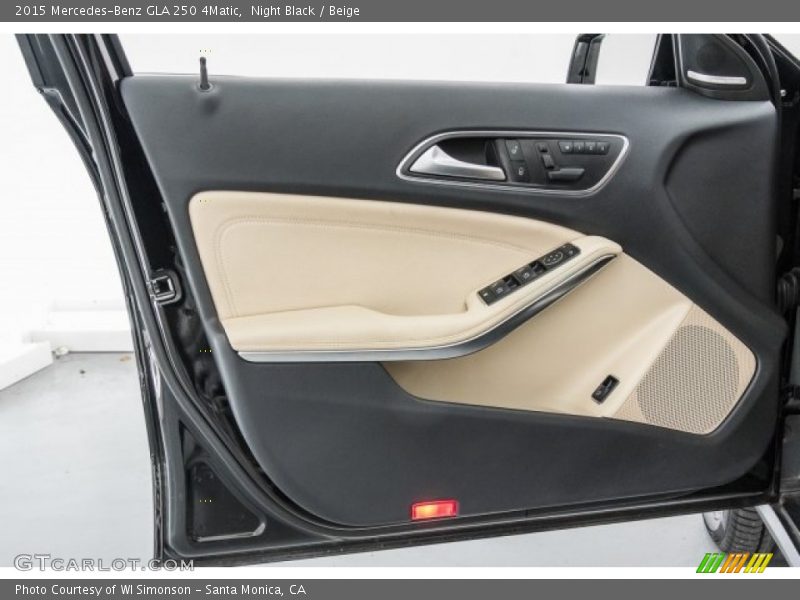 Night Black / Beige 2015 Mercedes-Benz GLA 250 4Matic