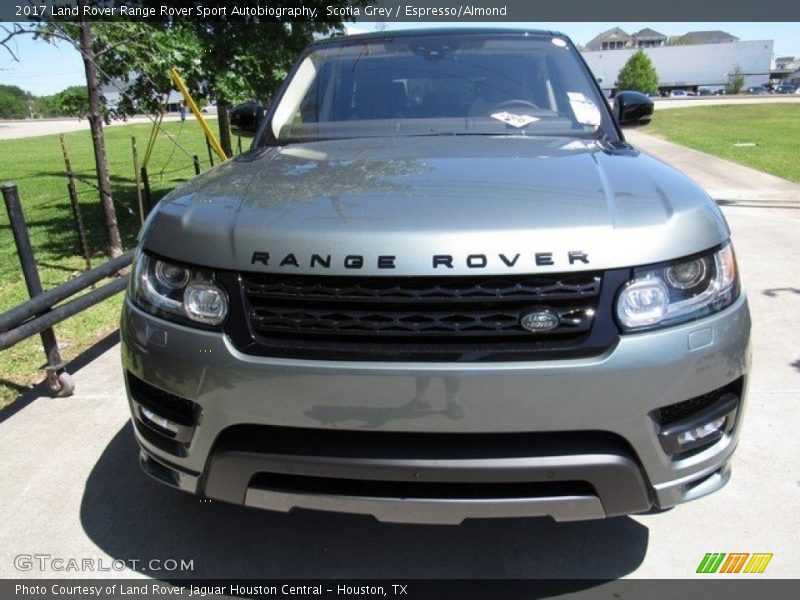 Scotia Grey / Espresso/Almond 2017 Land Rover Range Rover Sport Autobiography