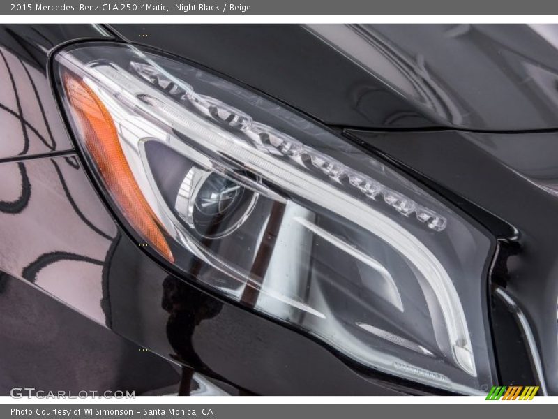 Night Black / Beige 2015 Mercedes-Benz GLA 250 4Matic