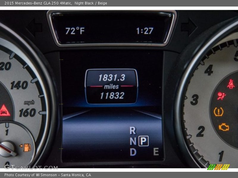 Night Black / Beige 2015 Mercedes-Benz GLA 250 4Matic
