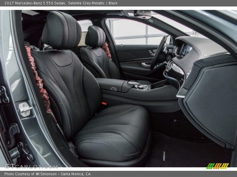 Selenite Grey Metallic / Black 2017 Mercedes-Benz S 550 Sedan