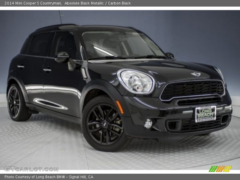 Absolute Black Metallic / Carbon Black 2014 Mini Cooper S Countryman