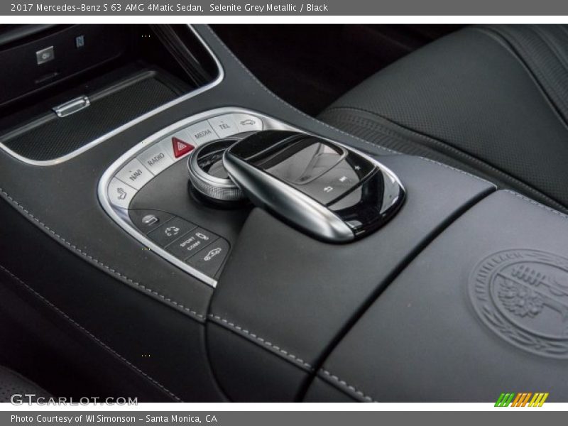 Controls of 2017 S 63 AMG 4Matic Sedan