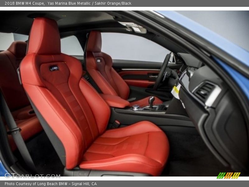 Front Seat of 2018 M4 Coupe