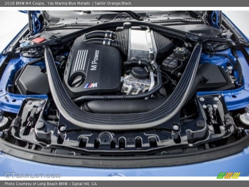  2018 M4 Coupe Engine - 3.0 Liter M TwinPower Turbocharged DOHC 24-Valve VVT Inline 6 Cylinder