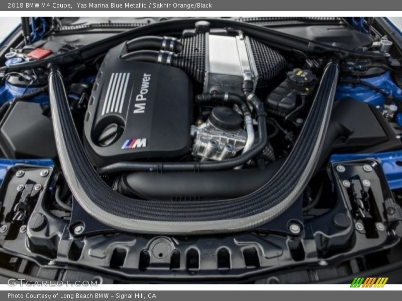  2018 M4 Coupe Engine - 3.0 Liter M TwinPower Turbocharged DOHC 24-Valve VVT Inline 6 Cylinder