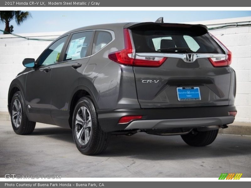 Modern Steel Metallic / Gray 2017 Honda CR-V LX