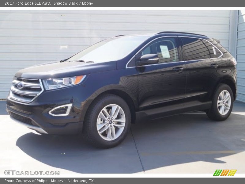 Shadow Black / Ebony 2017 Ford Edge SEL AWD