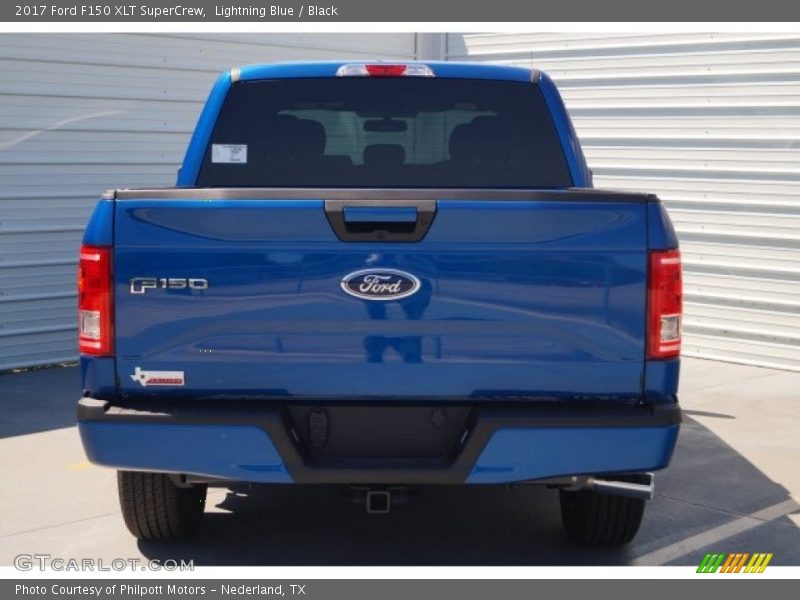 Lightning Blue / Black 2017 Ford F150 XLT SuperCrew