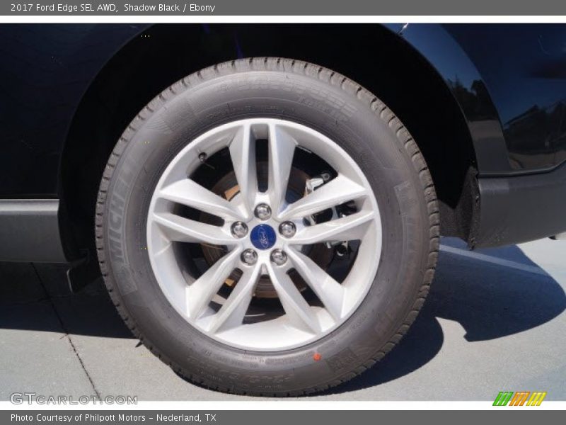 Shadow Black / Ebony 2017 Ford Edge SEL AWD