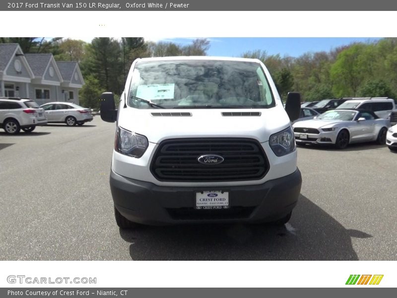 Oxford White / Pewter 2017 Ford Transit Van 150 LR Regular
