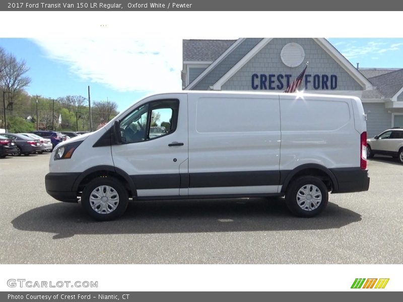 Oxford White / Pewter 2017 Ford Transit Van 150 LR Regular