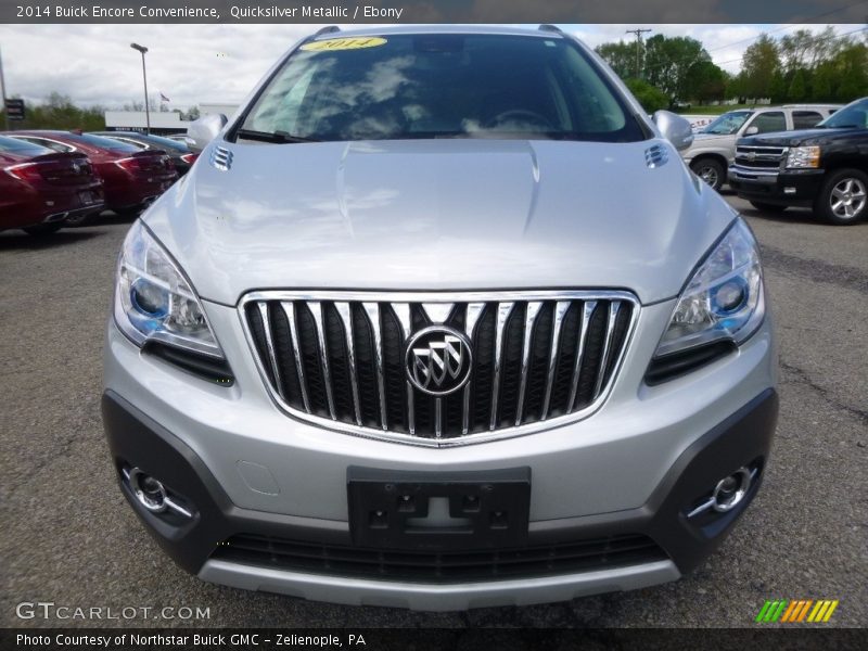 Quicksilver Metallic / Ebony 2014 Buick Encore Convenience
