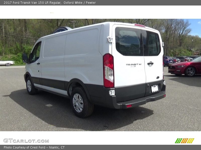 Oxford White / Pewter 2017 Ford Transit Van 150 LR Regular