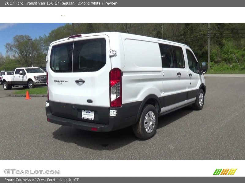 Oxford White / Pewter 2017 Ford Transit Van 150 LR Regular