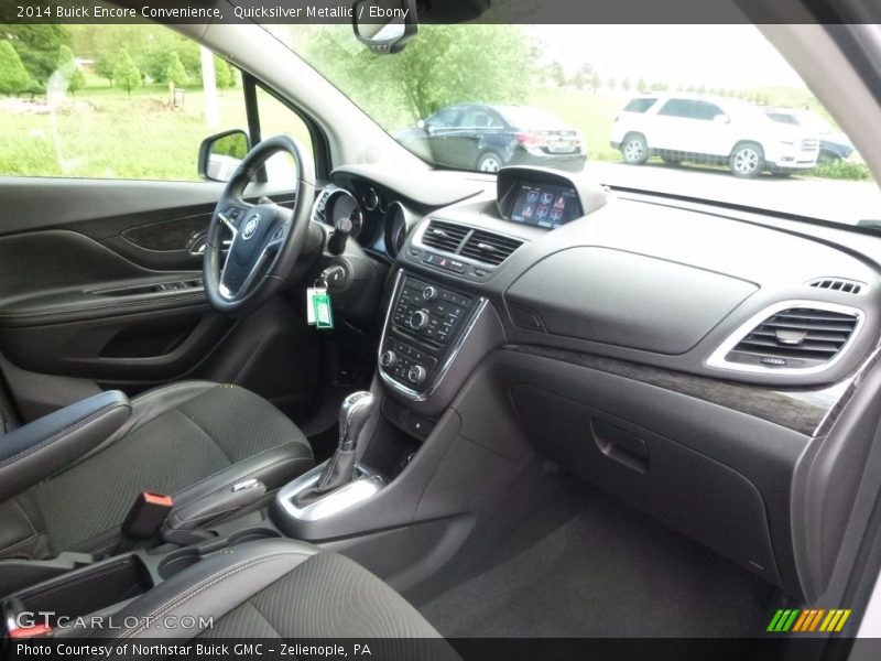 Quicksilver Metallic / Ebony 2014 Buick Encore Convenience