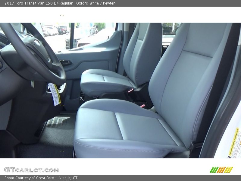 Oxford White / Pewter 2017 Ford Transit Van 150 LR Regular