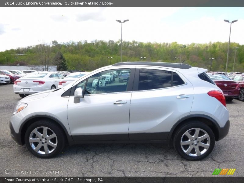 Quicksilver Metallic / Ebony 2014 Buick Encore Convenience