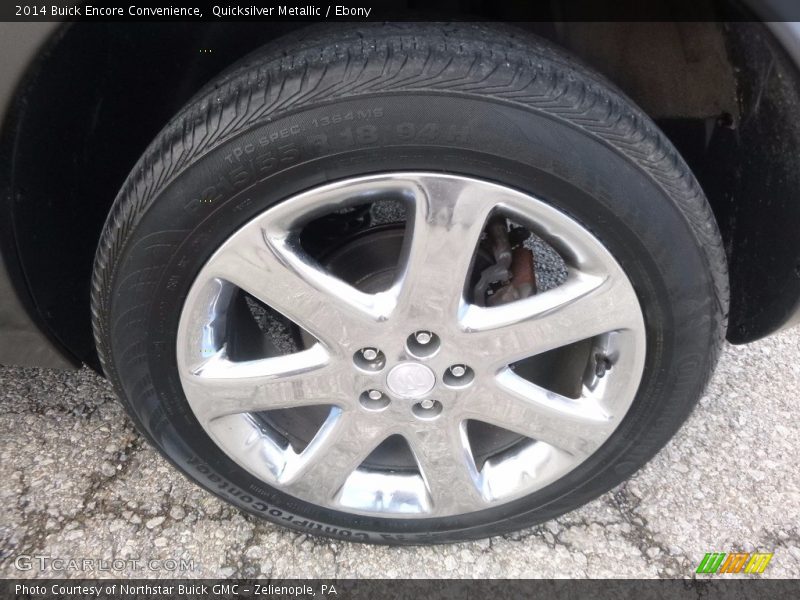 Quicksilver Metallic / Ebony 2014 Buick Encore Convenience