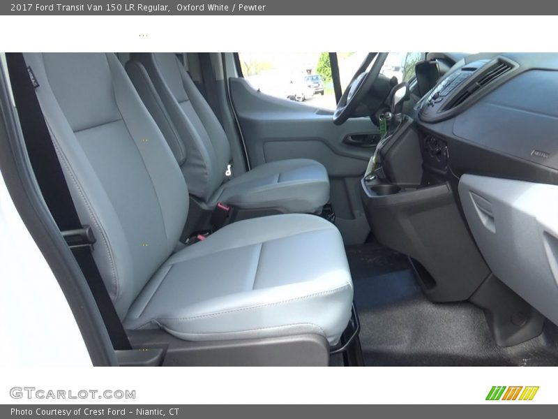 Oxford White / Pewter 2017 Ford Transit Van 150 LR Regular