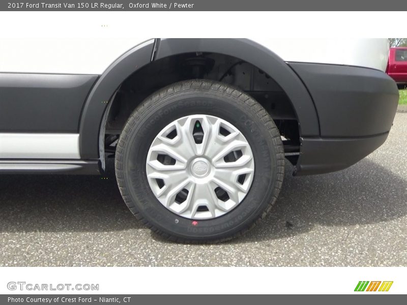 Oxford White / Pewter 2017 Ford Transit Van 150 LR Regular