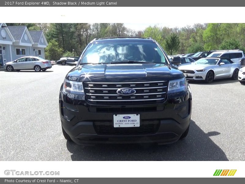 Shadow Black / Medium Light Camel 2017 Ford Explorer 4WD