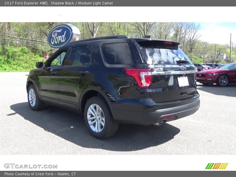 Shadow Black / Medium Light Camel 2017 Ford Explorer 4WD