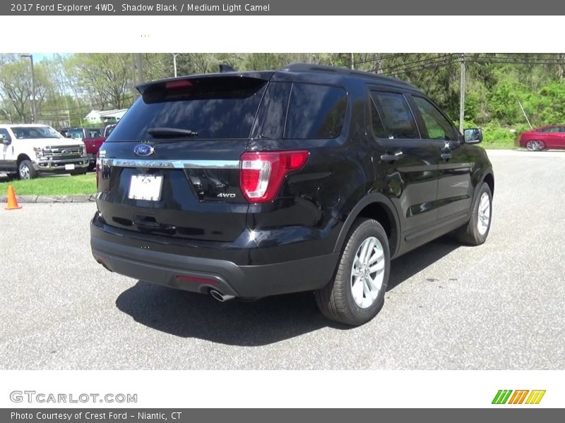 Shadow Black / Medium Light Camel 2017 Ford Explorer 4WD