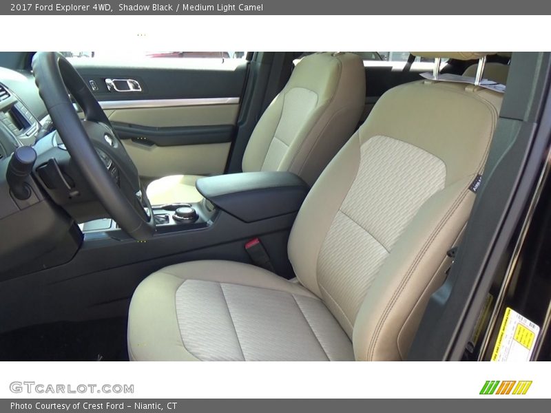 Front Seat of 2017 Explorer 4WD