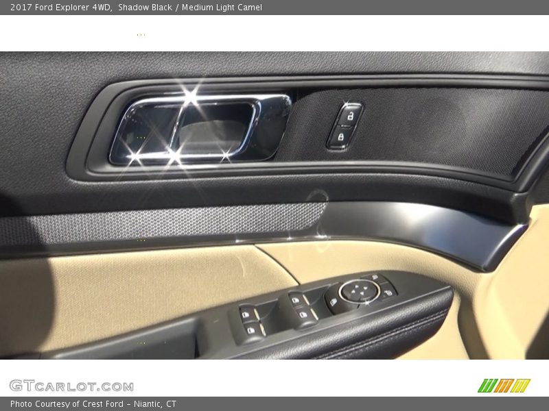 Shadow Black / Medium Light Camel 2017 Ford Explorer 4WD