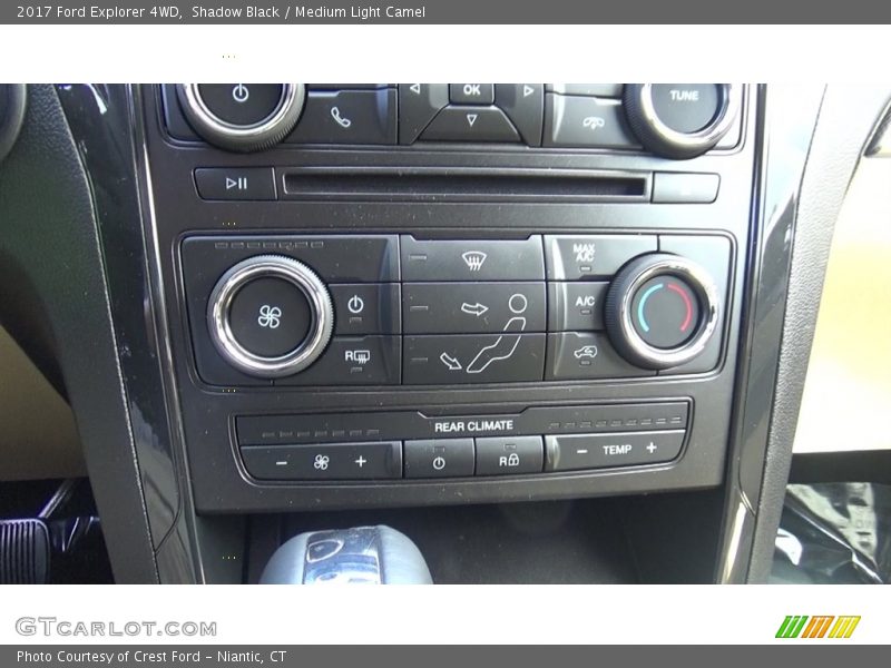 Shadow Black / Medium Light Camel 2017 Ford Explorer 4WD