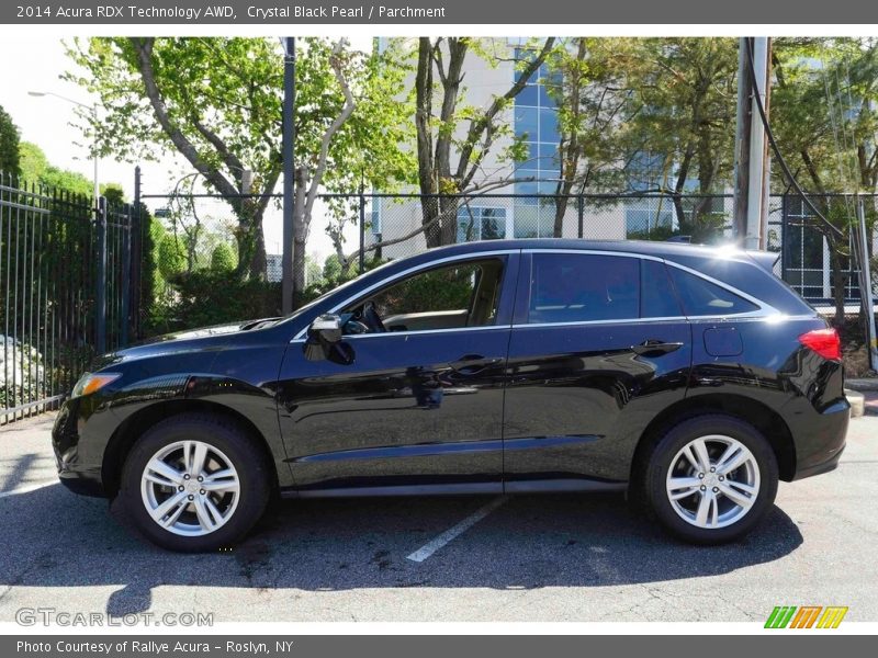 Crystal Black Pearl / Parchment 2014 Acura RDX Technology AWD