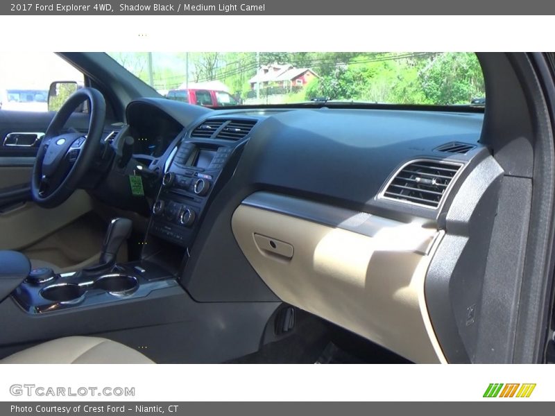 Shadow Black / Medium Light Camel 2017 Ford Explorer 4WD