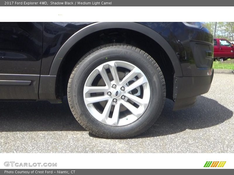 Shadow Black / Medium Light Camel 2017 Ford Explorer 4WD