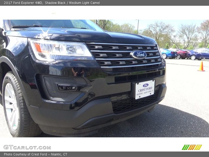 Shadow Black / Medium Light Camel 2017 Ford Explorer 4WD