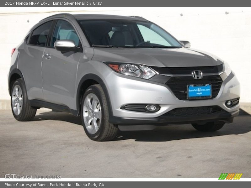 Lunar Silver Metallic / Gray 2017 Honda HR-V EX-L