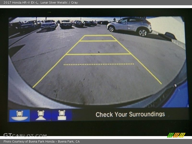 Lunar Silver Metallic / Gray 2017 Honda HR-V EX-L