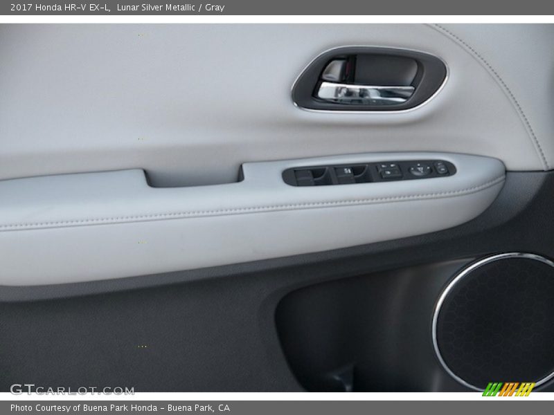 Lunar Silver Metallic / Gray 2017 Honda HR-V EX-L