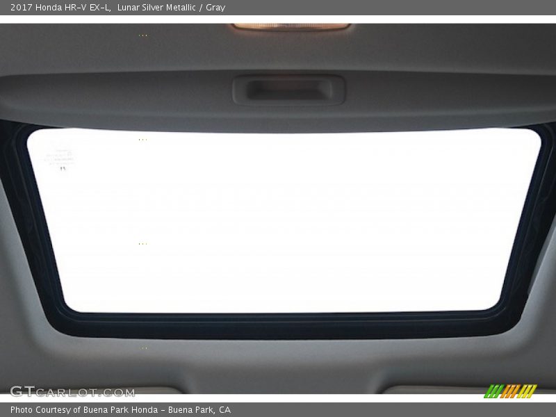 Lunar Silver Metallic / Gray 2017 Honda HR-V EX-L