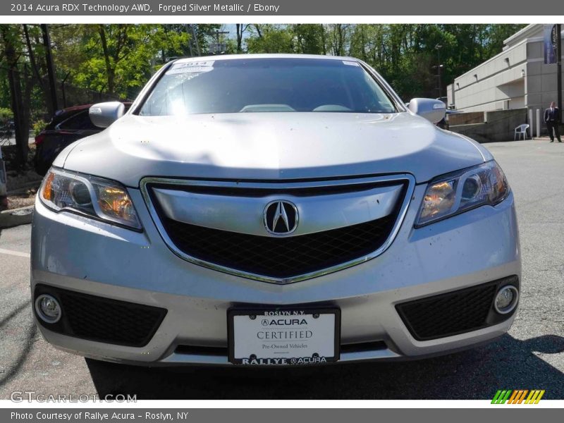 Forged Silver Metallic / Ebony 2014 Acura RDX Technology AWD