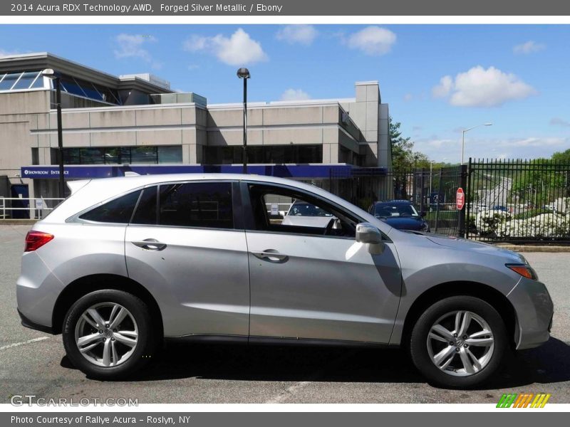 Forged Silver Metallic / Ebony 2014 Acura RDX Technology AWD