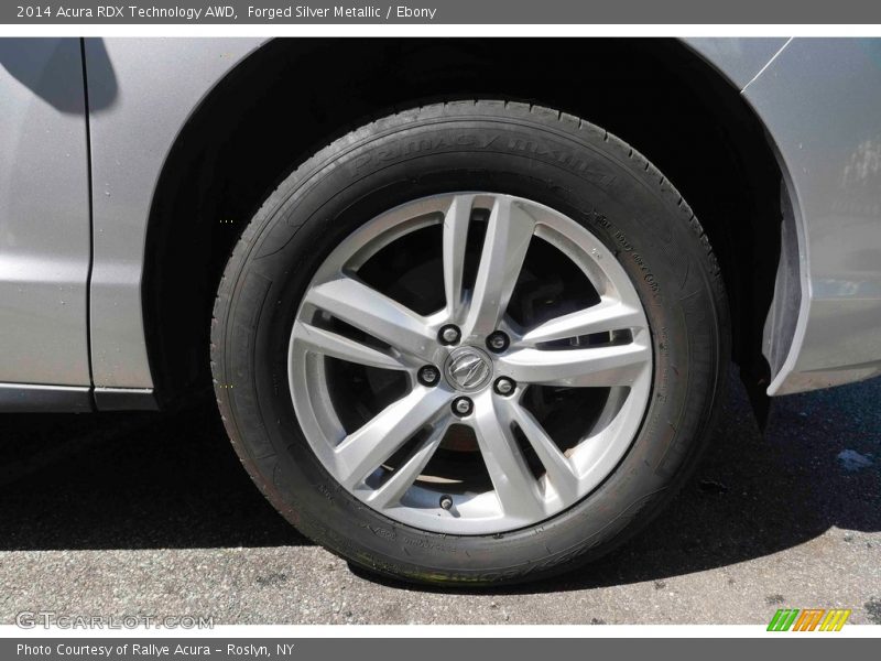 Forged Silver Metallic / Ebony 2014 Acura RDX Technology AWD