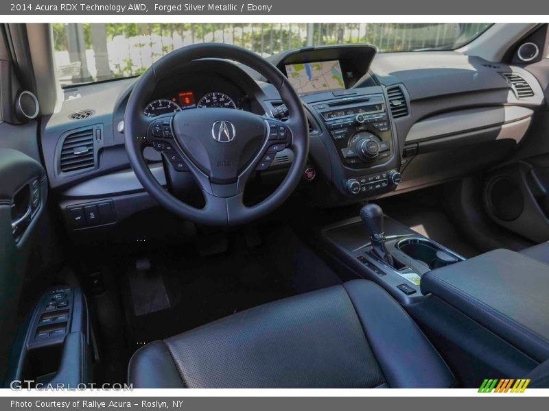 Forged Silver Metallic / Ebony 2014 Acura RDX Technology AWD