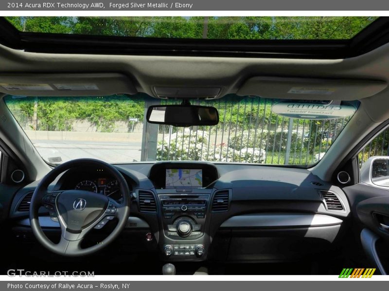 Forged Silver Metallic / Ebony 2014 Acura RDX Technology AWD