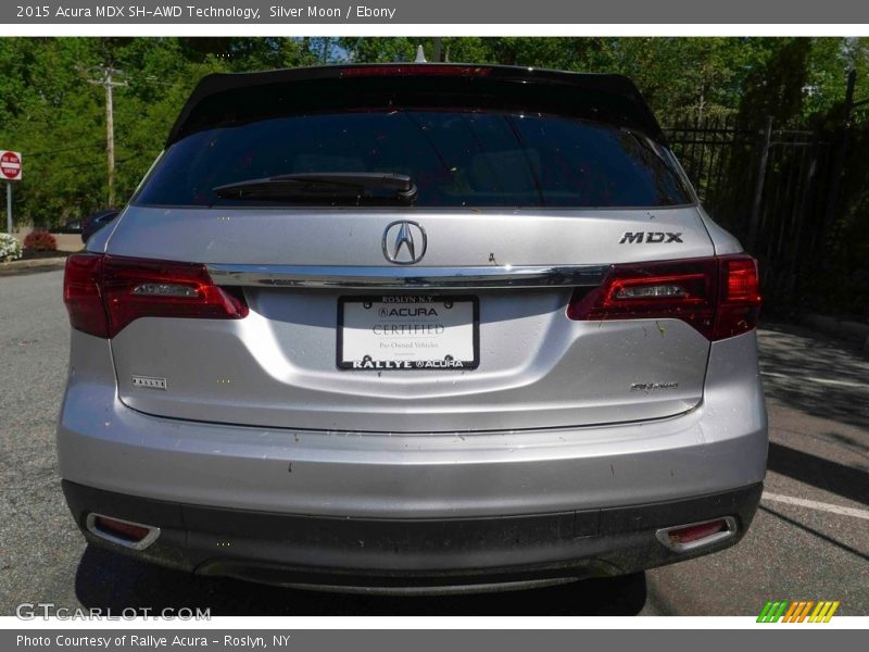 Silver Moon / Ebony 2015 Acura MDX SH-AWD Technology