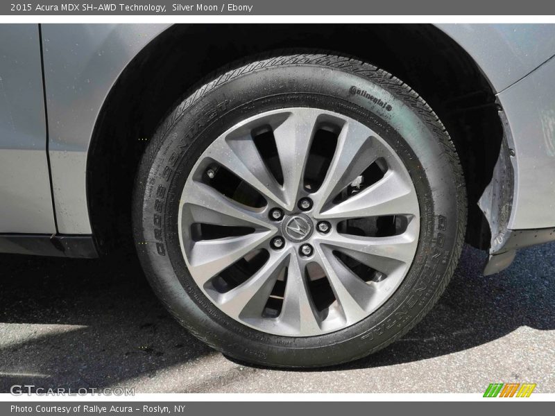 Silver Moon / Ebony 2015 Acura MDX SH-AWD Technology