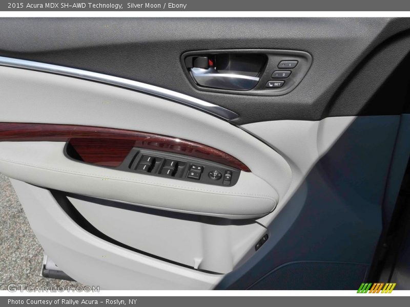 Silver Moon / Ebony 2015 Acura MDX SH-AWD Technology