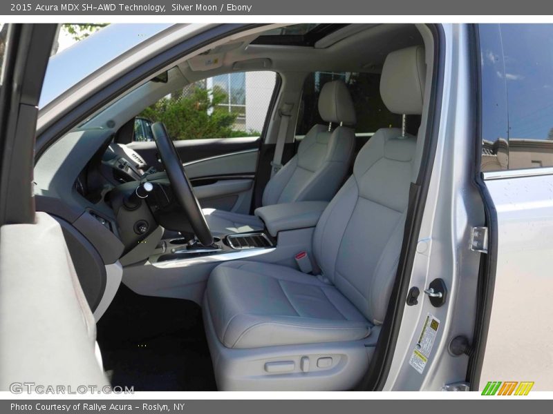 Silver Moon / Ebony 2015 Acura MDX SH-AWD Technology
